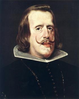 Diego Rodriguez De Silva Velazquez : Portrait of Philip IV